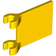 LEGO® los onderdeel Vlag in kleur Geel 2335