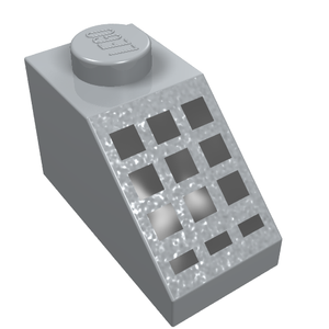 LEGO® Dakpan met Motief Licht Blauwachtig Grijs 3040p32
