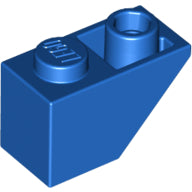 LEGO® los onderdeel Dakpan Omgekeerd in kleur Blauw 3665