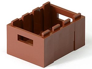 LEGO® los onderdeel Container Roodachtig Bruin 30150