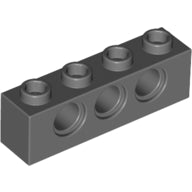 Plaatje in Gallery viewer laden, LEGO® Technische Steen Donker Blauwachtig Grijs 3701