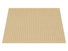 Plaatje in Gallery viewer laden, LEGO® los onderdeel Grondplaat in kleur Geelbruin 3811