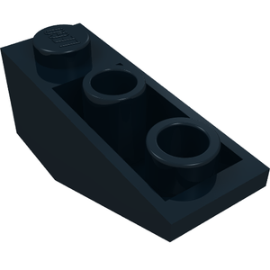 LEGO® los onderdeel Dakpan Omgekeerd in kleur Zwart 4287