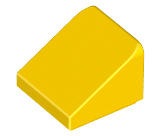 Plaatje in Gallery viewer laden, LEGO® los onderdeel Dakpan Algemeen in kleur Geel 54200