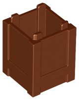 LEGO® los onderdeel Container Roodachtig Bruin 61780