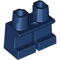 LEGO® los onderdeel Benen Aangepast Donkerblauw 41879