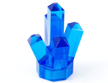 Plaatje in Gallery viewer laden, LEGO® los onderdeel Rots in kleur Doorzichtig Donkerblauw 52