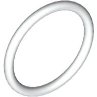 Plaatje in Gallery viewer laden, LEGO® los onderdeel Elastiek in kleur Wit x71