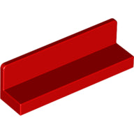LEGO® los onderdeel Paneel in kleur Rood 30413