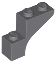 Plaatje in Gallery viewer laden, LEGO® onderdeel Steen Boog Donker Blauwachtig Grijs 88292