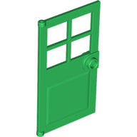Plaatje in Gallery viewer laden, LEGO® los onderdeel Deur in kleur Groen 60623