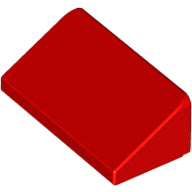 LEGO® los onderdeel Dakpan Algemeen in kleur Rood 85984