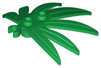 LEGO® los onderdeel Plant & Struik in kleur Groen 10884