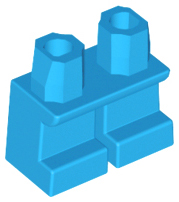 LEGO® los onderdeel Benen Aangepast Donker Azuurblauw 41879