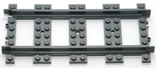 Plaatje in Gallery viewer laden, LEGO® los onderdeel Rails Donker Blauwachtig Grijs 53401