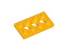 Plaatje in Gallery viewer laden, LEGO® onderdeel Technische Plaat Helder Licht Oranje 3709b
