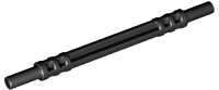 Plaatje in Gallery viewer laden, LEGO® los onderdeel Slang Zachte As in kleur Zwart 32580