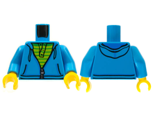 Plaatje in Gallery viewer laden, LEGO® Lijf met Motief Donker Azuurblauw 973pb2346c01
