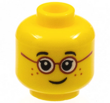 Plaatje in Gallery viewer laden, LEGO® los onderdeel Hoofd in kleur Geel 3626cpb1565