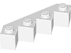 LEGO® los onderdeel Steen Aangepast in kleur Wit 14413