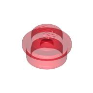 Plaatje in Gallery viewer laden, LEGO® los onderdeel Plaat Rond Doorzichtig Rood 4073