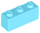 LEGO® los onderdeel Steen in kleur Medium Azuurblauw 3622