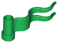 LEGO® los onderdeel Vlag in kleur Groen 4495b