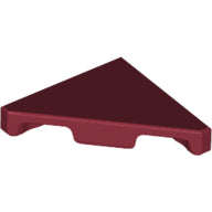 Plaatje in Gallery viewer laden, LEGO® los onderdeel Tegel Aangepast Donkerrood 35787