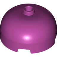 Plaatje in Gallery viewer laden, LEGO® los onderdeel Steen Rond in kleur Magenta 49308