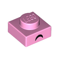 LEGO® los onderdeel Plaat met Motief Fel Roze 3024pb014