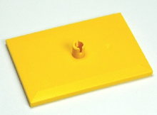 Plaatje in Gallery viewer laden, LEGO® los onderdeel Trein in kleur Geel 4025