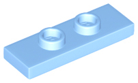 Plaatje in Gallery viewer laden, LEGO® los onderdeel Plaat Aangepast Helder Lichtblauw 34103