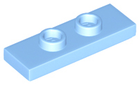 LEGO® los onderdeel Plaat Aangepast Helder Lichtblauw 34103