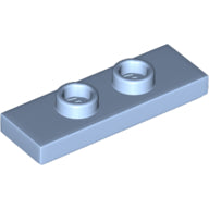 Plaatje in Gallery viewer laden, LEGO® los onderdeel Plaat Aangepast Helder Lichtblauw 34103