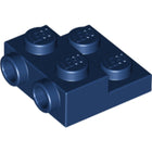 LEGO® los onderdeel Plaat Aangepast Donkerblauw 99206