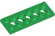 Plaatje in Gallery viewer laden, LEGO® los onderdeel Technische Plaat in kleur Groen 32001