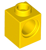 Plaatje in Gallery viewer laden, LEGO® los onderdeel Technische Steen in kleur Geel 6541