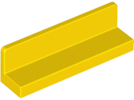 LEGO® los onderdeel Paneel in kleur Geel 30413