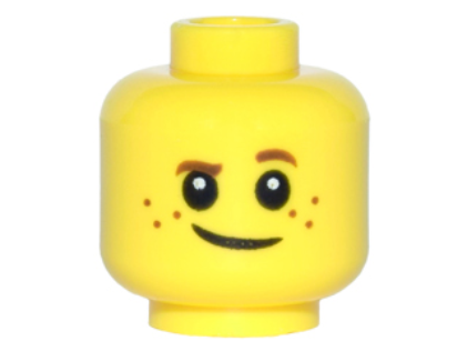 LEGO® los onderdeel Hoofd in kleur Geel 3626cpb1508