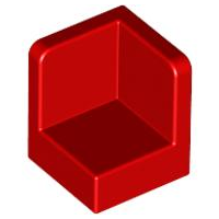 Plaatje in Gallery viewer laden, LEGO® los onderdeel Paneel in kleur Rood 6231