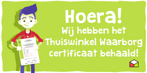 iloveblokjes.nl heeft Thuiswinkel Waarborg certificaat behaald!