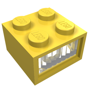 LEGO® los onderdeel Licht & Geluid in kleur Geel 08010dc01
