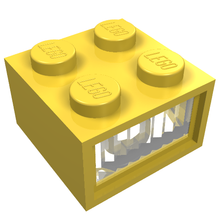 Plaatje in Gallery viewer laden, LEGO® los onderdeel Licht &amp; Geluid in kleur Geel 08010dc01