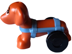 LEGO® los onderdeel Landdier Donker Oranje 100559pb02c01