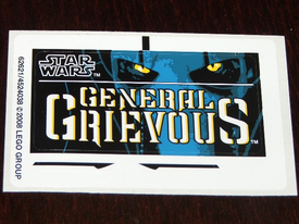 LEGO® stickervel set 10186-1 General Grievous