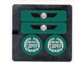 LEGO® stickervel set 10242-1 MINI Cooper, vel 2