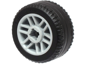 LEGO® Samengesteld Wiel Licht Blauwachtig Grijs 11208c01