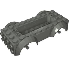 LEGO® onderdeel Onderstel Donker Blauwachtig Grijs 11650c01