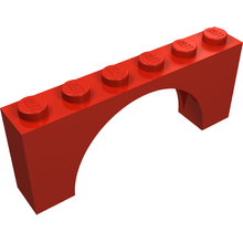 Plaatje in Gallery viewer laden, LEGO® los onderdeel Steen Boog in kleur Donkerpaars 12939