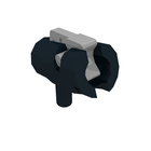 LEGO® los onderdeel Wapen in kleur Zwart 15391c01